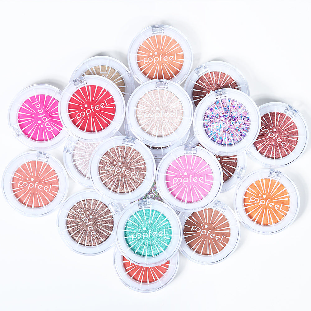 20 Colors Pigment Matte Shimmer Powder Cosmetic Set
