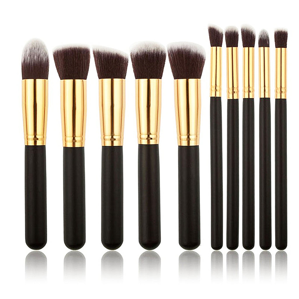 Makeup Brushes 10pcs, Professional Brush Set
